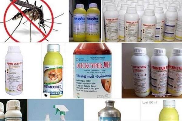 Các loại thuốc chống muỗi hóa học trên thị trường
