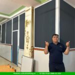 Vách ngăn lạnh rèm tổ ong